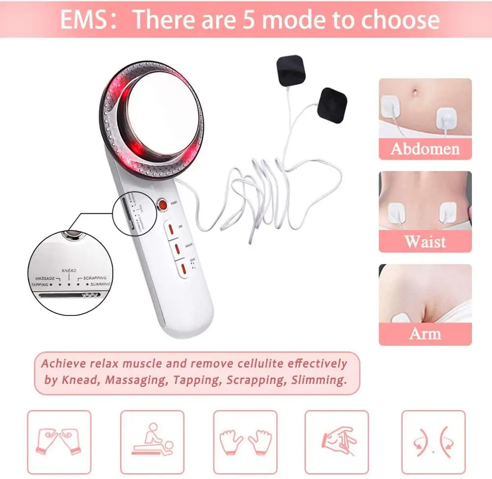 Аппарат для удаления целлюлита ультразвуковая кавитация инфракрасный массажер