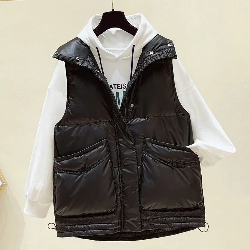 

Down cotton matte vest for women's new style of 2021