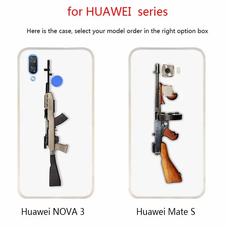Мягкий силиконовый чехол pubg gun Для Huawei Mate 30 20 10 Lite pro 20X 30lite Cover nova 5i 5z 4 3 3i Fashion Cases |