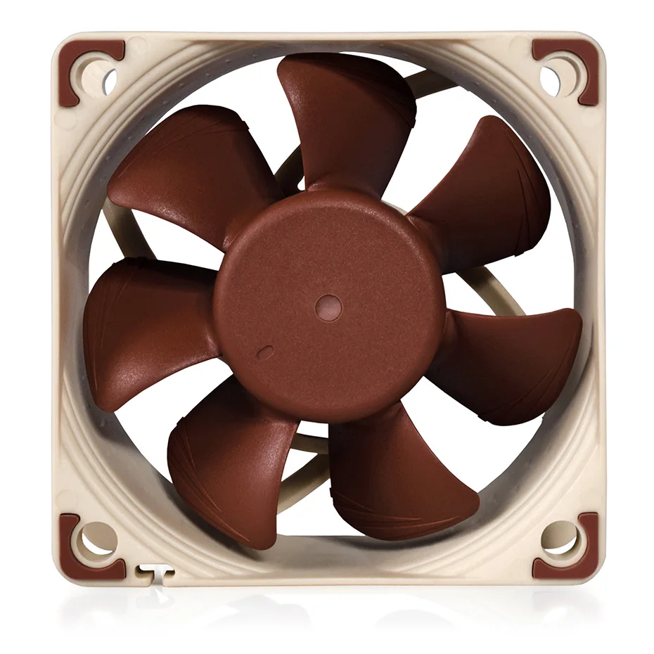 Вентилятор для охлаждения процессора Noctua 60x60x25 мм 3pin/4pin ШИМ тихий чехол