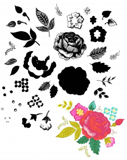 Одуванчик угол эльф прозрачные штампы/Силиконовая печать для заколки детей