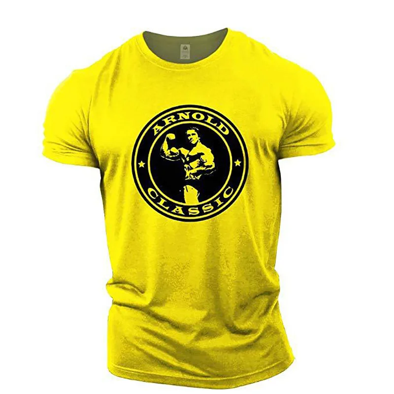 

2021 new men's sports T-shirt, men's fashion gym short sleeves, personalized printing, oversized men's autumn promotion