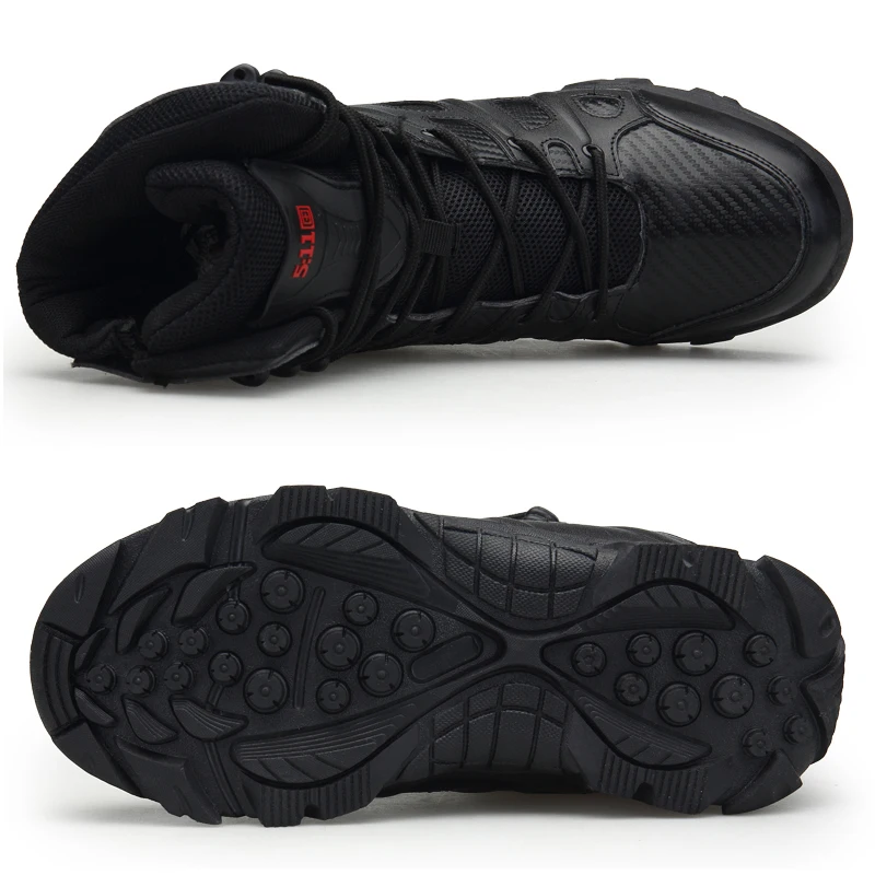 

Men's Military Boots Anti-collision Army Combat Tactical Shoes Fashion Sports Outdoor Martin Boots Hiking Shoes