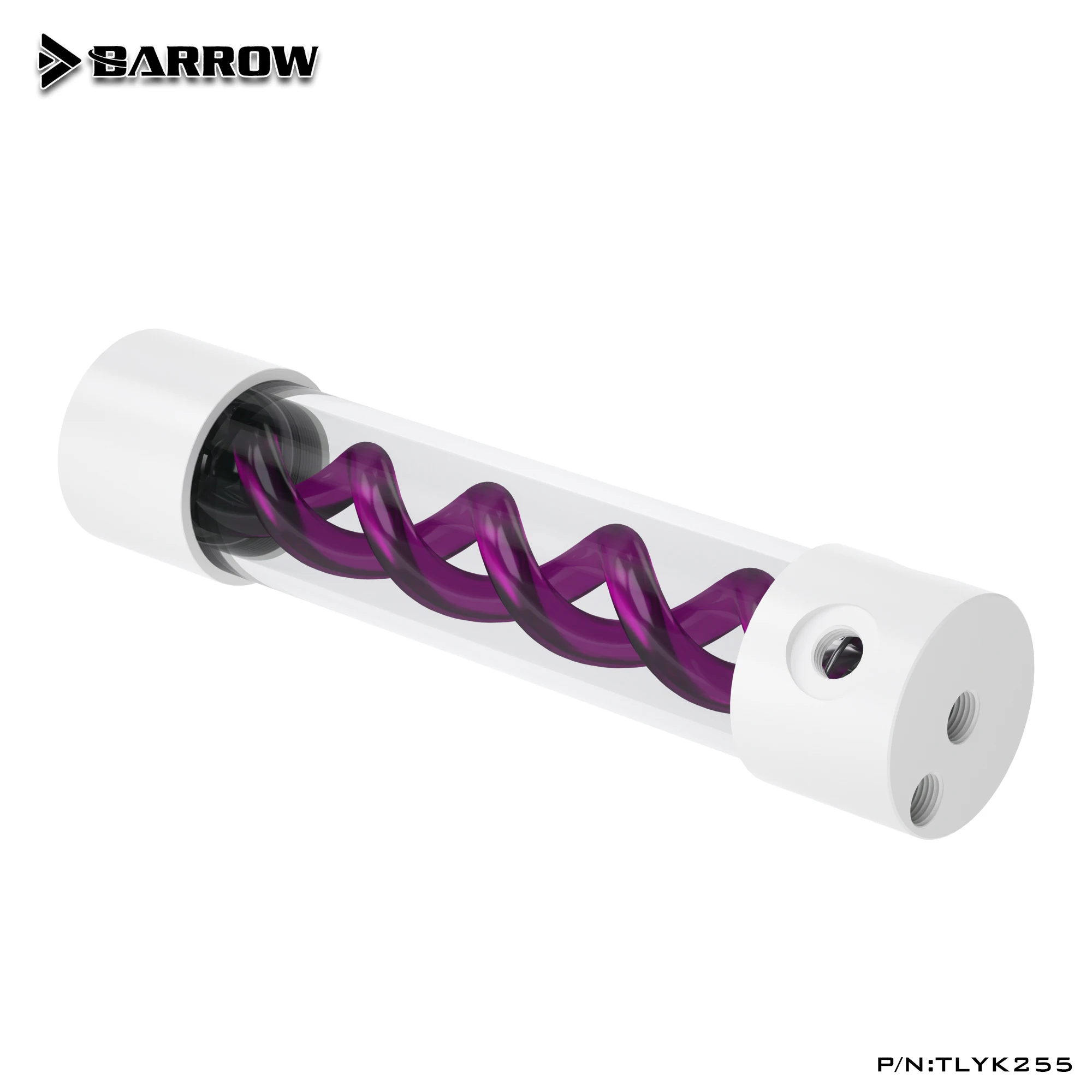 Barrow PC Water Cooling MOD DNA Trasnparent Reservoir Tank 205mm/255mm Spiral Colorful For Computer Case TLYK-255 | Компьютеры и офис