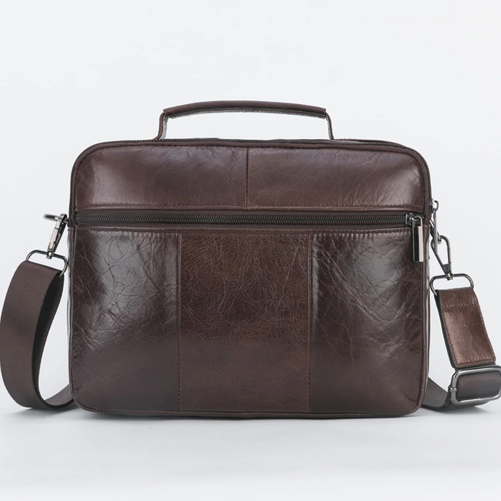 Кожаный портфель мужские сумки из натуральной кожи через плечо роскошные