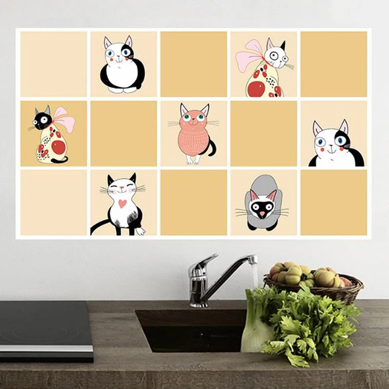 Самоклеящаяся настенная наклейка маслостойкая кухонная s водонепроницаемые ПВХ