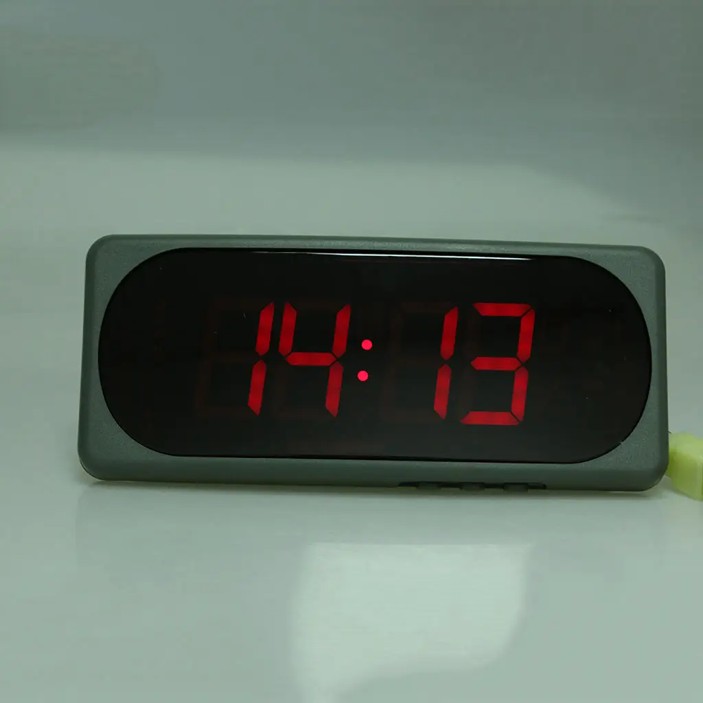 

LED Digital Electronic Time Clock With Calendar for Boat Marine Motorhome RV