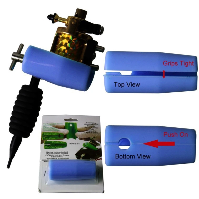 Набор силиконовых тату-машинок Kissure 5 шт. ручка тату-пистолета амортизатор