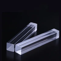 transparent square acrylic stick solid pin industry pmma plexiglass bar diy tools rod jewelry holder stand for photography tools
