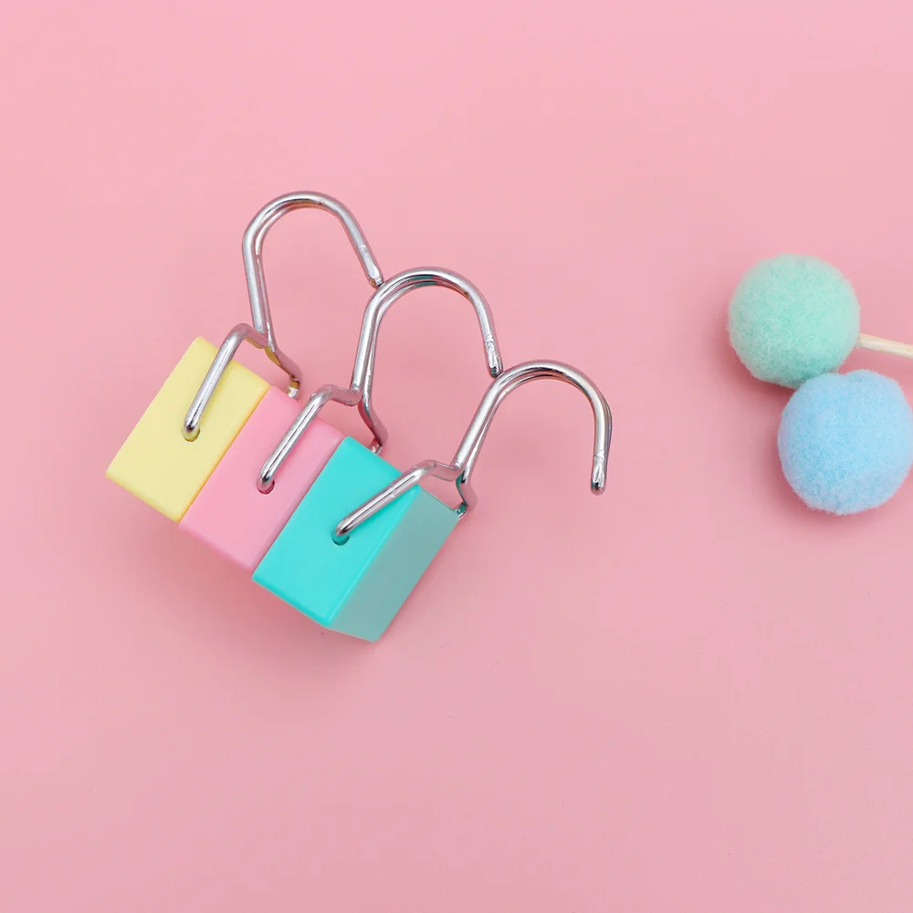 

3pcs Creative Magnetic Hooks Relocatable Colorful Hook for Cabinet Refrigerator Stove (Mixed Color)