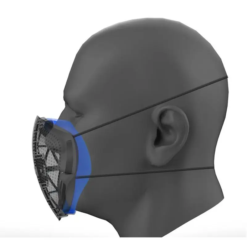 

Reusable Cycling Face Mask Gasket Masks Breathing Filter Pm2.5 Air Valve Masks Bike Accessories Running Filter Mask