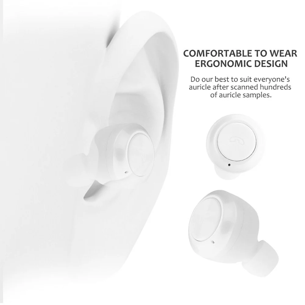 Mini In-Ear Waterproof Wireless Stereo With Mic Automatic Pairing Handsfree Sports Tablet Bluetooth Earphone Smart Phone V5.0 |