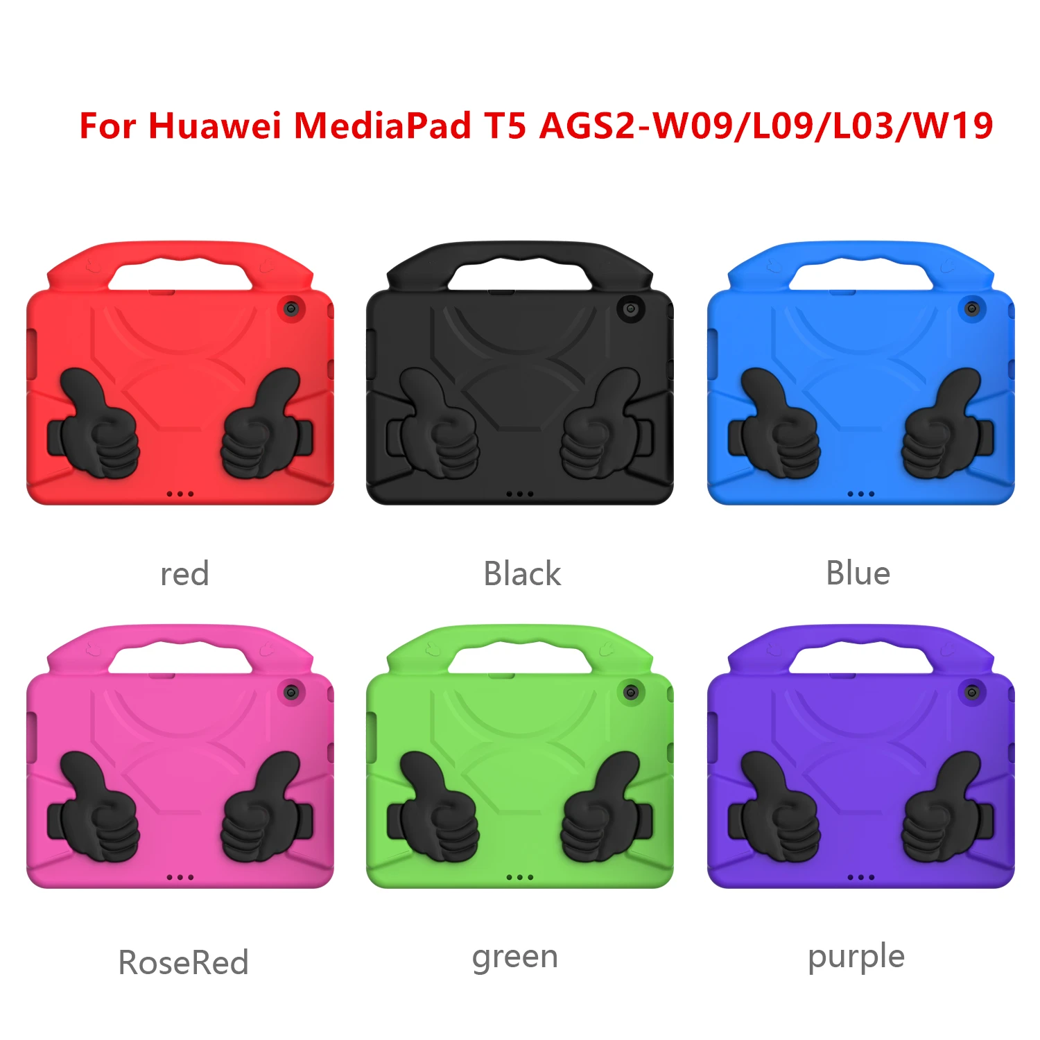 t5 10 tablet cover thumb shockproof kids eva stand case for huawei mediapad t5 10 10 1 inch ags2 w09 ags2 l09 l03 shell funda c free global shipping