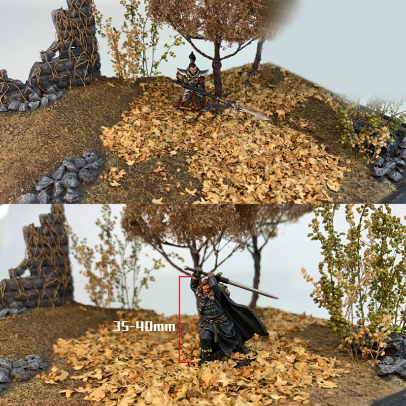 Ландшафтная платформа сделай сам модель солдата в масштабе падающие листья