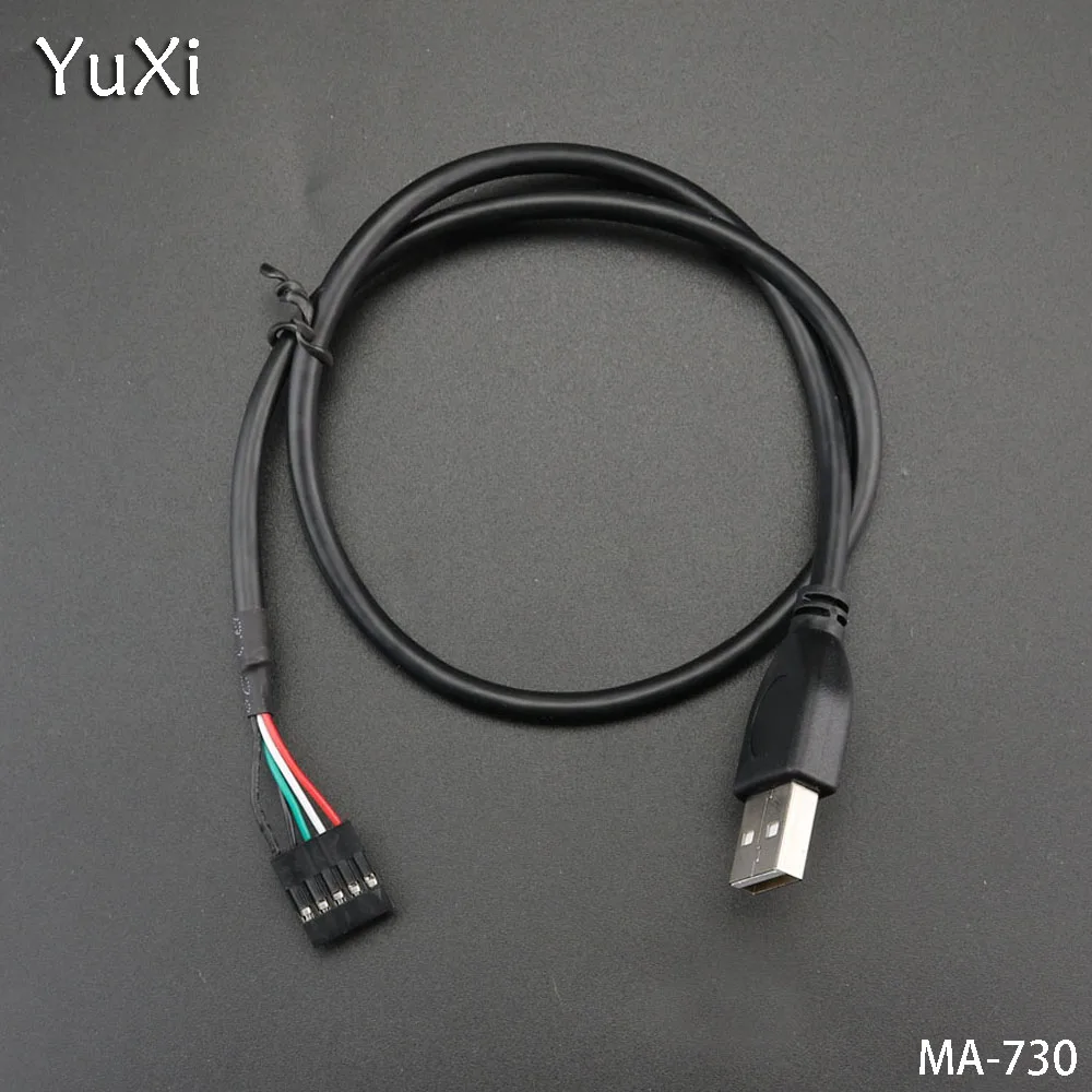 YuXi 1 шт./лот 50 см 5-контактная основная плата DuPont 2 54 к USB-кабелю для передачи данных
