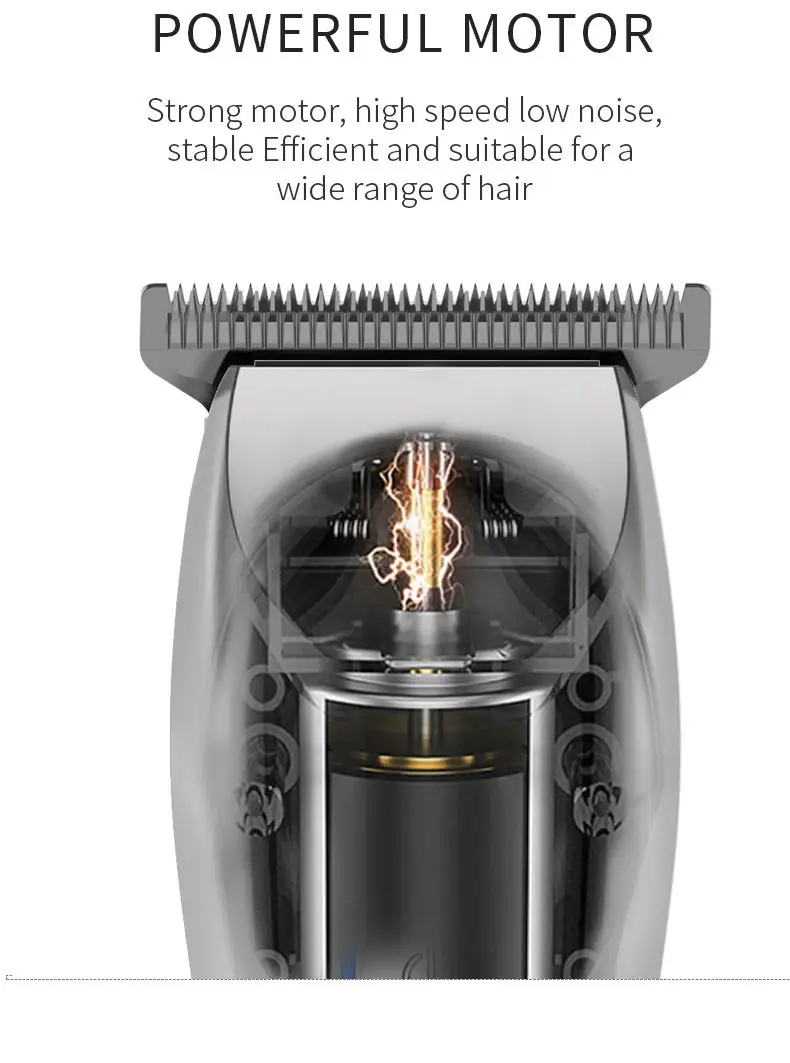 Машинка для стрижки волос LILI перезаряжаемая металлическая электрическая