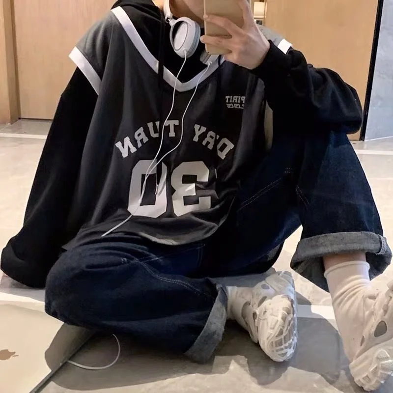 

New arrival Loose Clothes Casual Women Fashion Sweatshirt Punk Womens Long Sleeve Female Fashion Girls Hoodies Pullover Spring