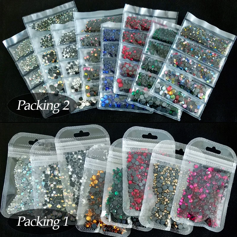 Стразы из SS6 SS30 стекла со стразами стразы с горячей фиксацией плоской задней