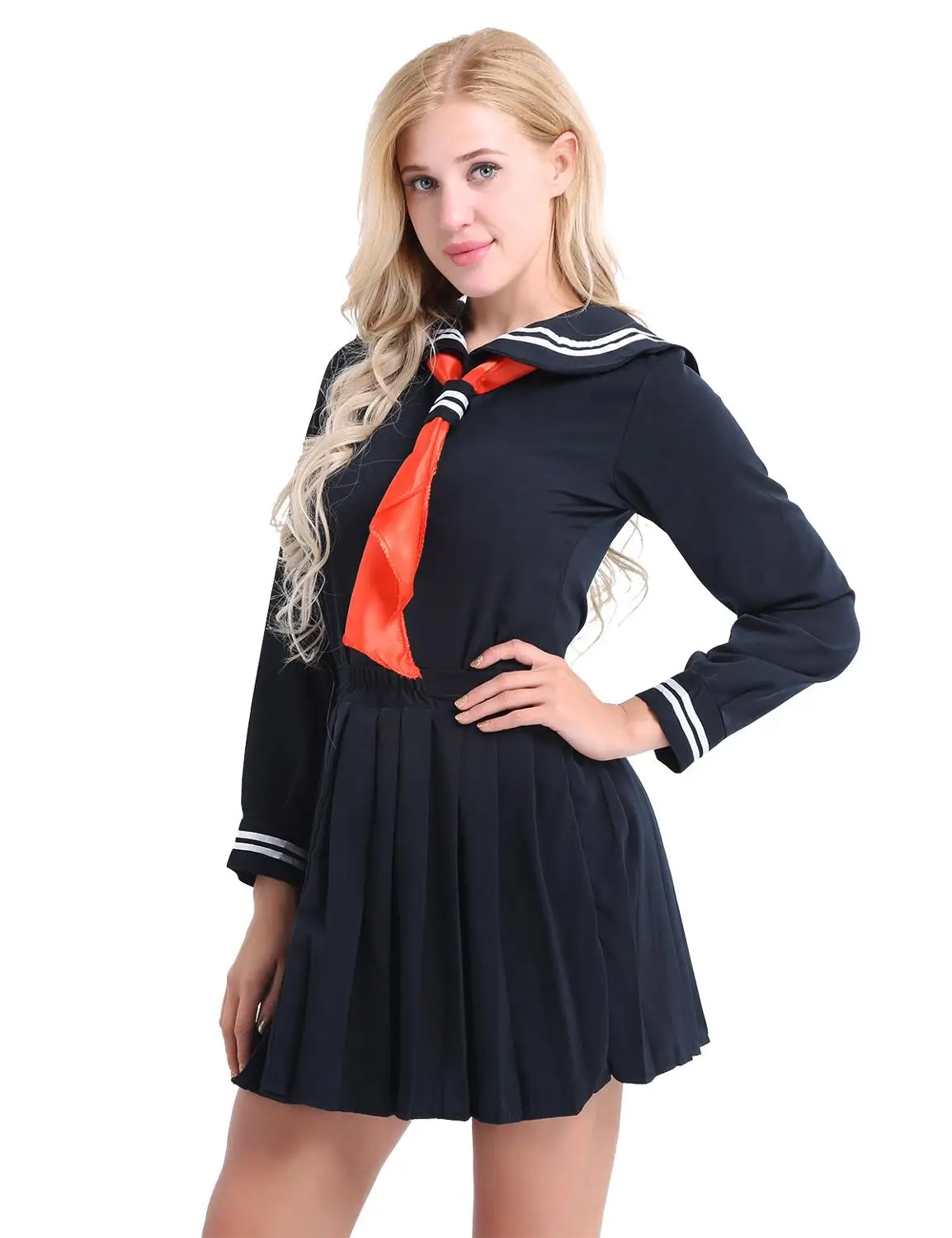 Женская школьная форма Alvivi костюм для косплея из японского аниме JK морского