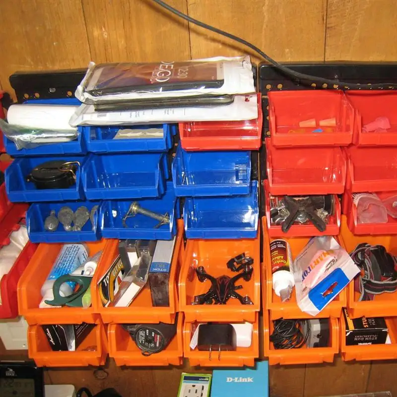 

5pcs Plastic Box Parts Box Component Box Storage Box Storage Container Tool Box