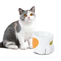 legendog pet ceramic cat claw bowl puppy cat cute eating bowl drinking bowl pet food bowl pet dog daily necessities