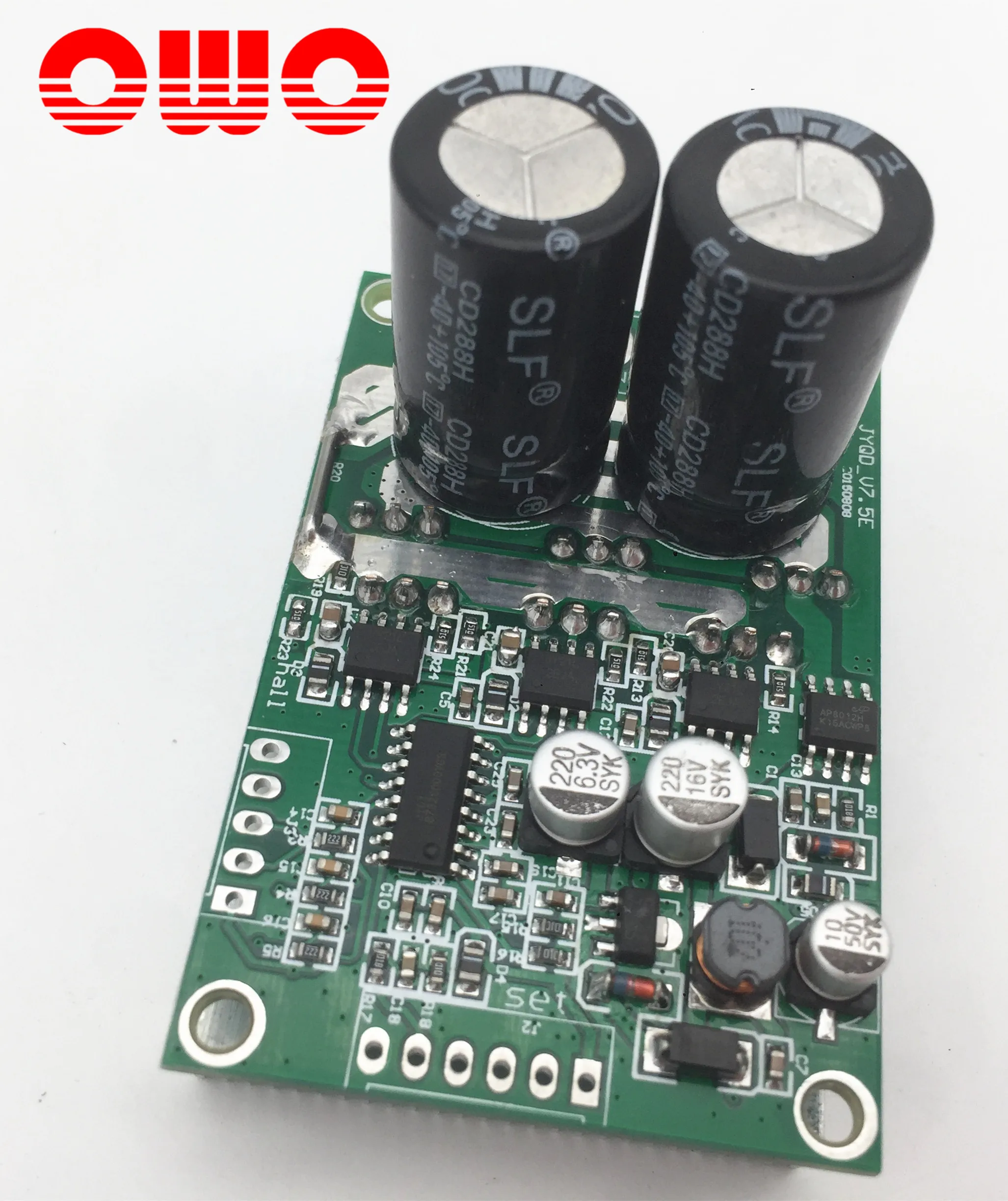 36 72VDC 15A Original JUYI Tech JYQD V7.5E bldc плата драйвера двигателя с радиатором для датчика