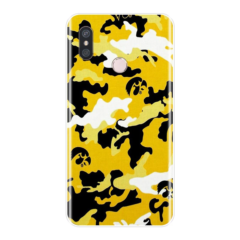 Силиконовый чехол для телефона Xiaomi Mi Max 1 2 3 Камуфляж Военный камуфляж Мягкая