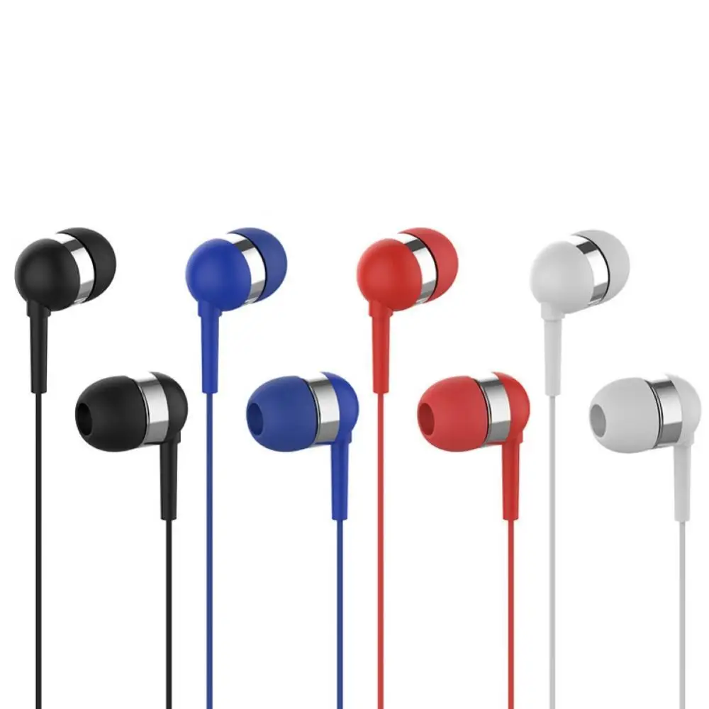 

Universal 3.5mm Plug In-Ear Noise Canceling HiFi Wired Earphone Sports Headset
