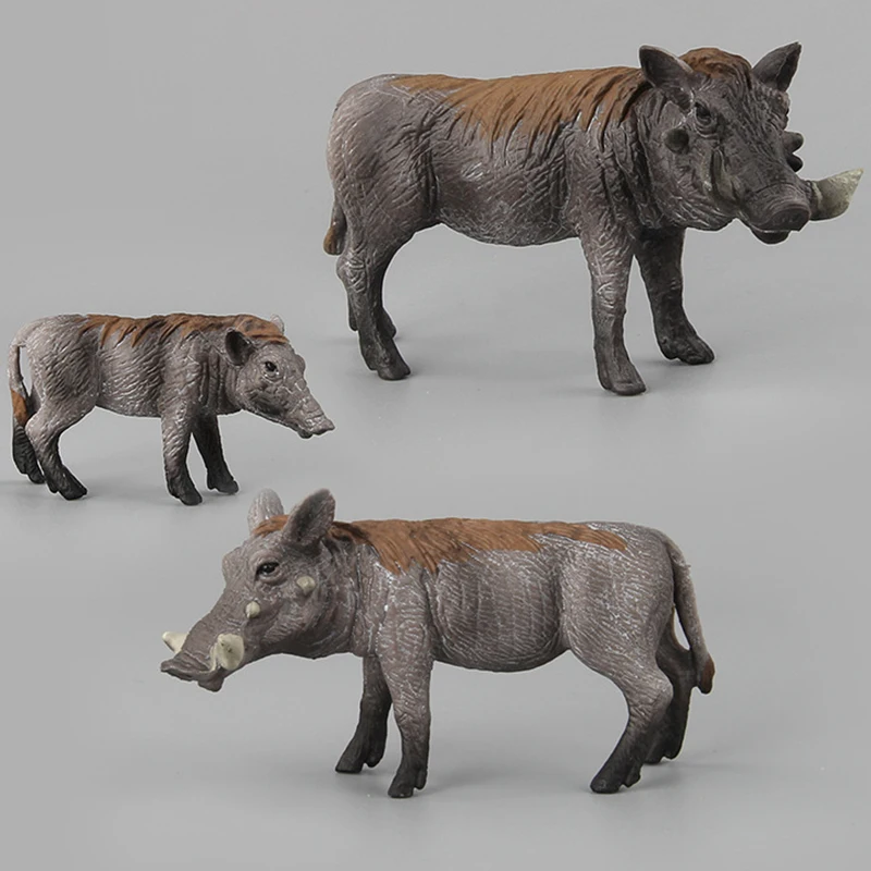 

1 шт. Детские симуляторы дикие кабаны фигурки коллекционные игрушки кабаны дикие животные модели Фигурки детей мальчик животное песочница ...