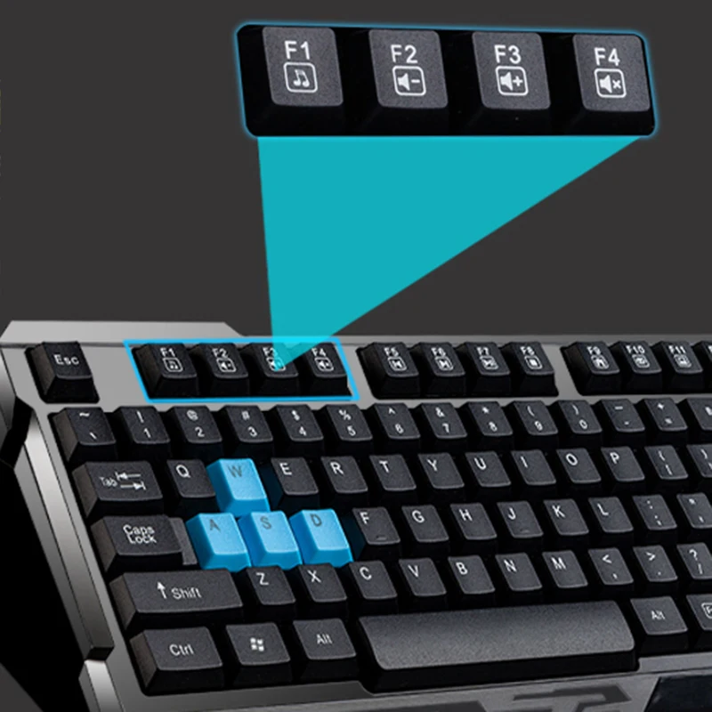 Новая улучшенная клавиатура и мышь водонепроницаемая мультимедийная