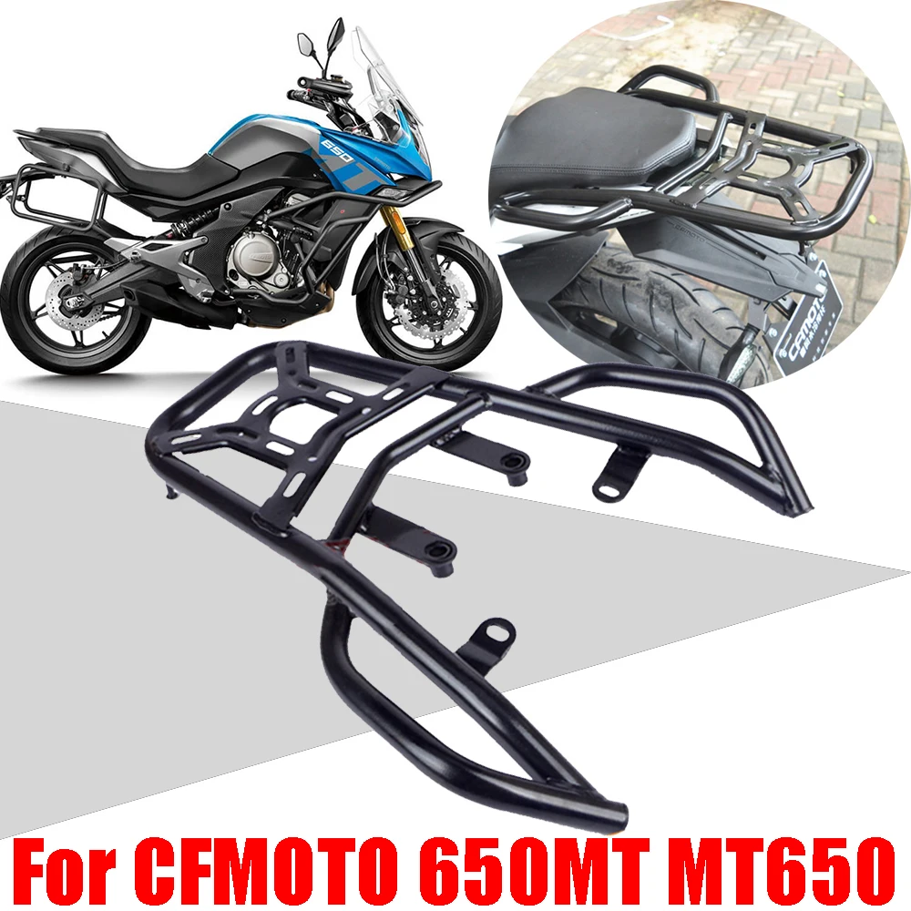 

For CFMOTO CF 650MT MT650 MT 650 MT Accessories Motorcycle Rear Luggage Rack Carrier Trunk Box Holder Support Shelf Bracket Grip