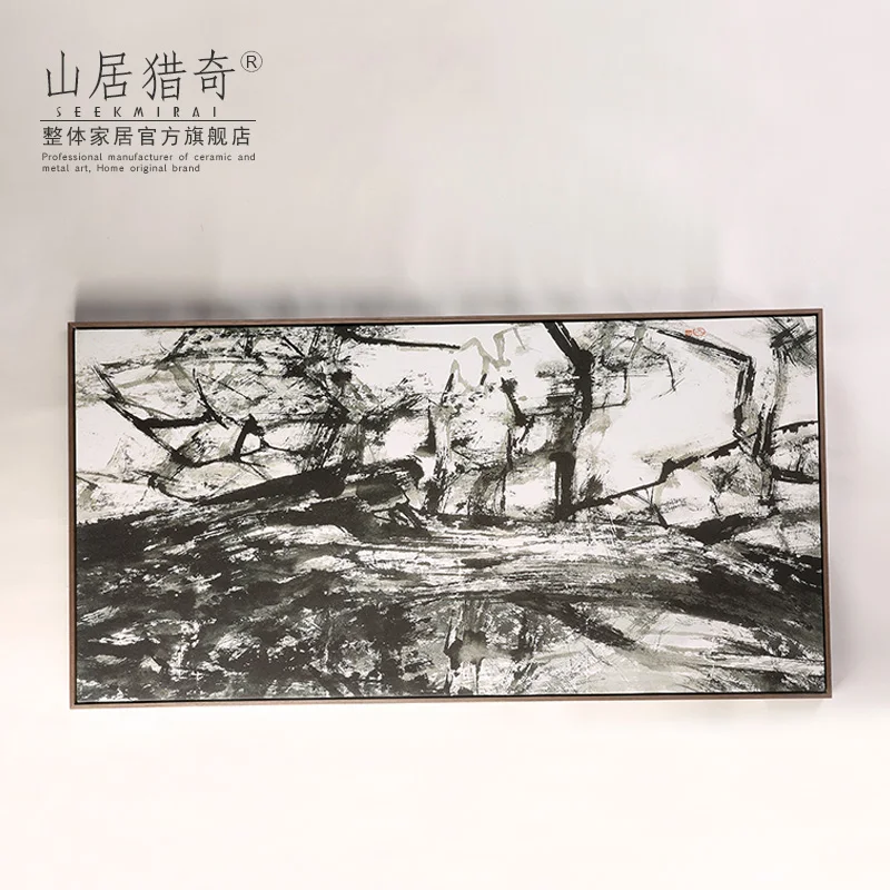 Новый китайский стиль гостиная вешается на стену пейзаж украшение живопись