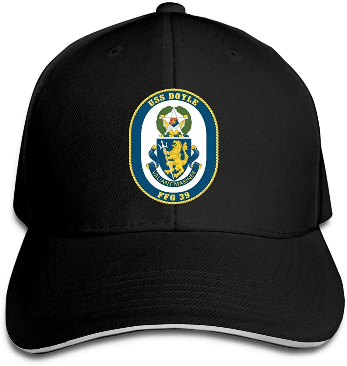 

USA Hat Navy USS Doyle FFG-39 Adjustable Baseball Caps Vintage Sandwich Capcustom Logo