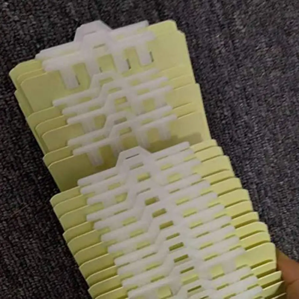 Вертикальные жалюзи 6 упаковок ~ белые изогнутые ремонтные зажимы сломанные