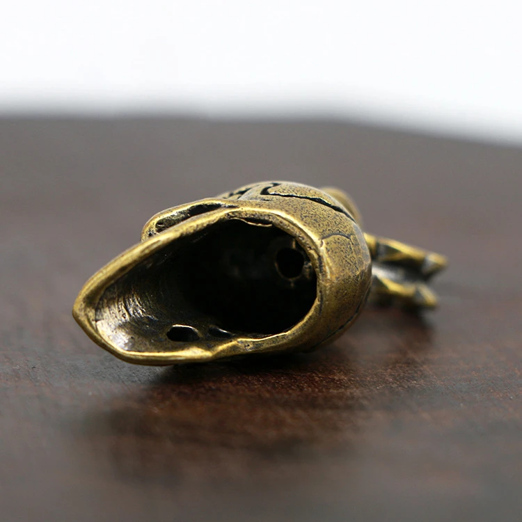 Цепочка с подвеской в виде черепа из чистой меди и латуни для мужчин | Украшения