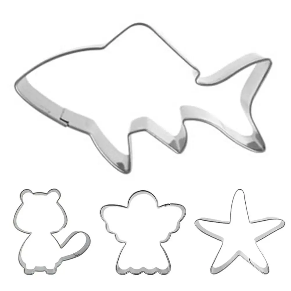 Новый корпус из нержавеющей стали форма для печенья торта резак кухонный