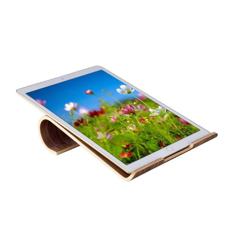 

SAMDI Vogue Wooden Laptop Cooling Pad Stand Wood Cooler Holder Bracket Dock Universal for MacBook Air Pro Retina for iPad