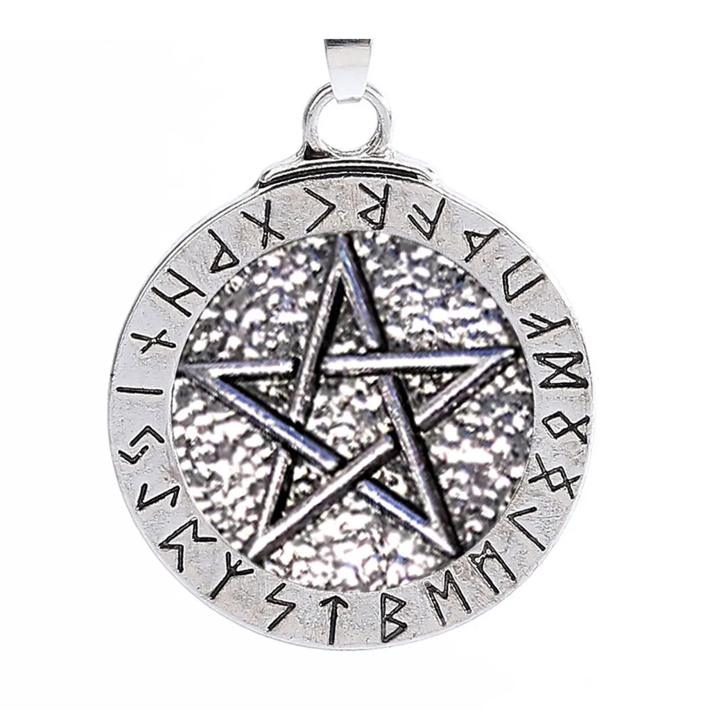 2020 для женщин Новая эксклюзивная подвеска ожерелье большой Руна скандинавский