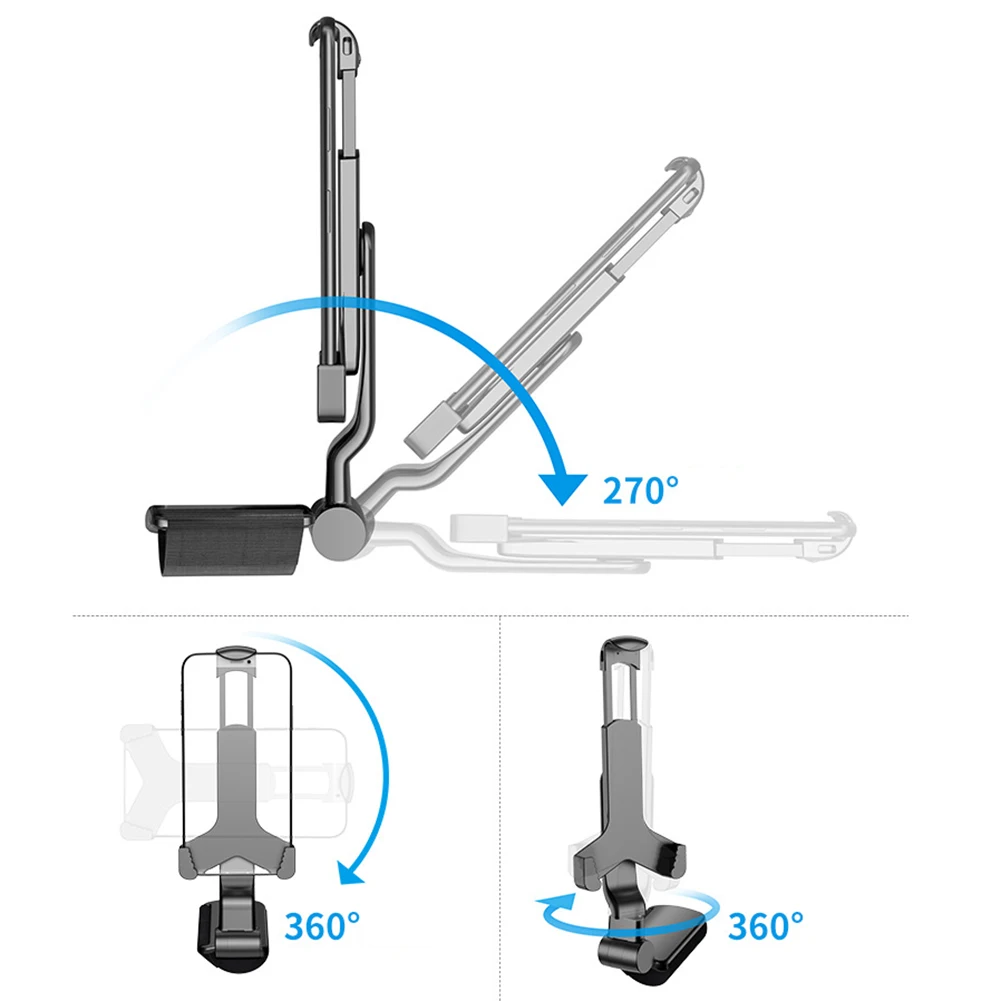 

Multifunctional Phone Holder Bracket 360 Degree Rotation Arm Phone Holder Bracket Universal Mobile Phone Stand Holder Bracket