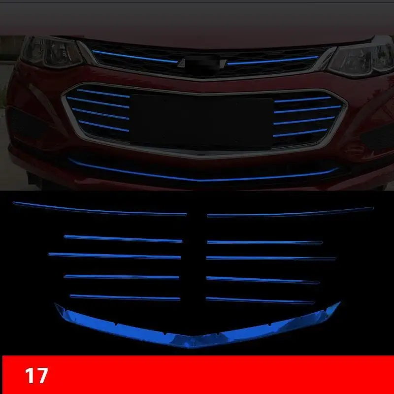 Автомобильная декоративная автомобильная хромированная оконная решетка