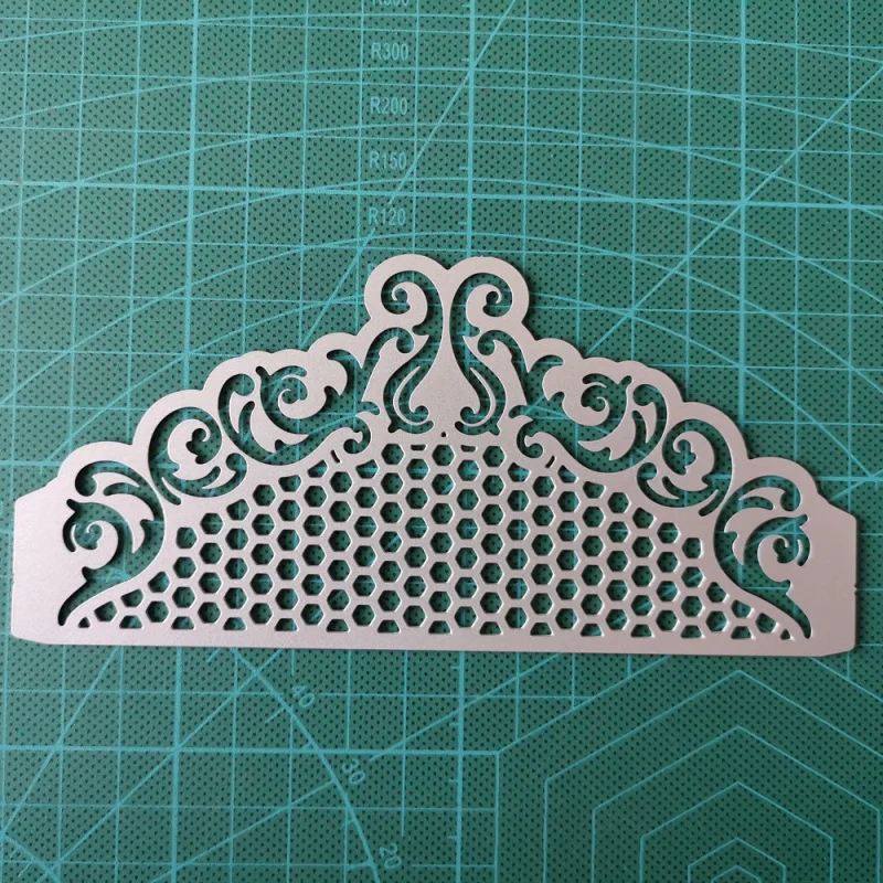 Металлические пресс формы вырезанные штампы полукруглая Складная карточка