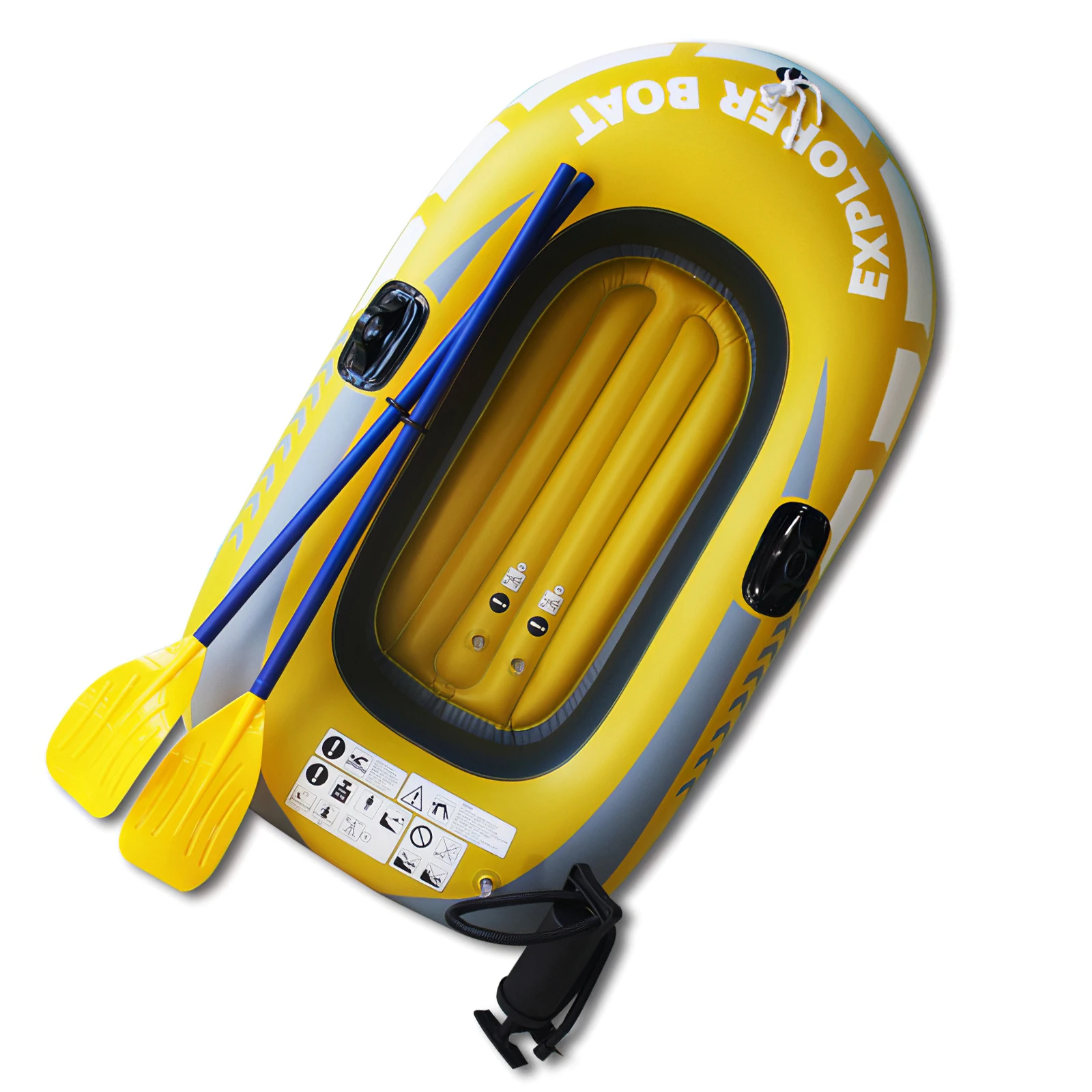 

PVC Inflatable Kayak Canoe 1 Person Rowing Air Boat Fishing Drifting Diving Pvc Boat Fishing Boat Inflatable Kayak