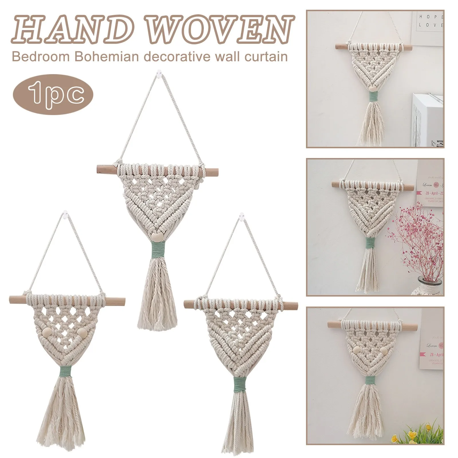 

Handmade Dream Catcher Wind Chimes Home Hanging Craft Gift Dreamcatcher Ornament Car Hanging Bedroom Decoration atrapasueños