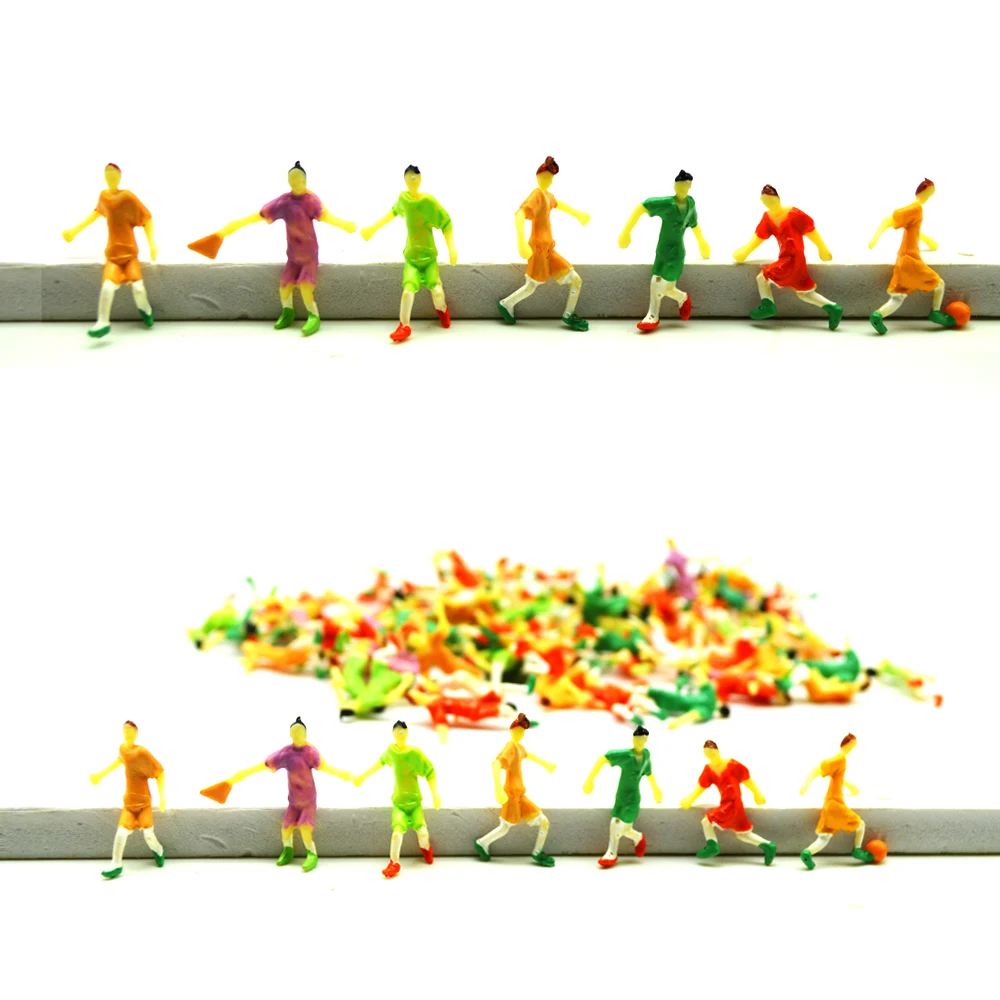 Модель раскрашенных людей масштаб 1:75 спортивные фигурки сделай сам модель