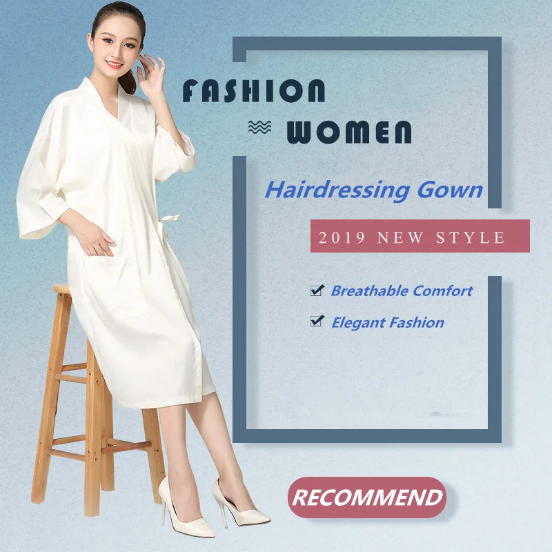 Профессиональный салонный стилист косметология парикмахерские халаты красота