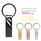 Металлический флэш-накопитель USB 128 ГБ флэш-накопитель 64 ГБ cle usb флеш-накопитель 32 Гб оперативной памяти, 16 Гб встроенной памяти, флэш-накопитель 8GB 4g изготовленным на заказ логосом
