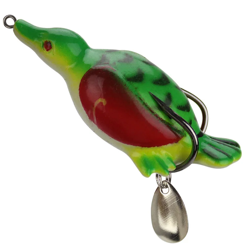 7 см 11 г с изображением утки приманка для лягушки рыболовные приманки крючками