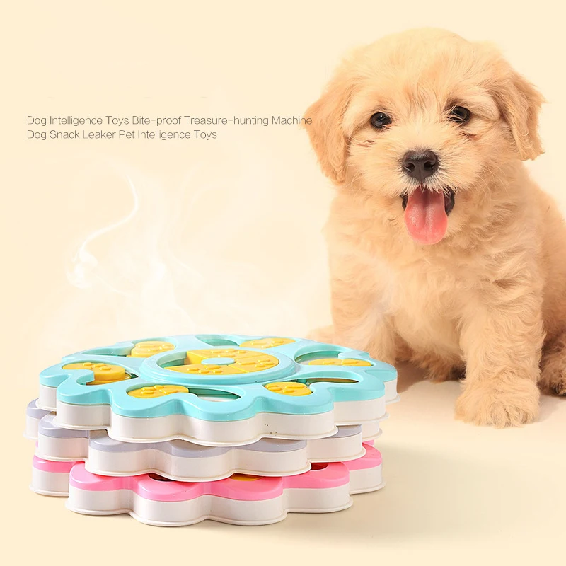 

Slow Feeder Dog Bowl Dog Puzzle Toys Interactive Dog Toy for IQ Training Aid Pets Digestion Slow Feeding FBS889