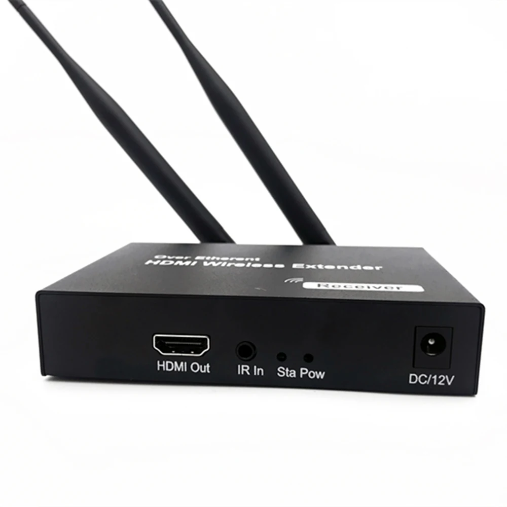 Full HD 1080P 200 м 656ft 5 ГГц H.264 HDMI удлинитель беспроводной передатчик и приемник с ИК |