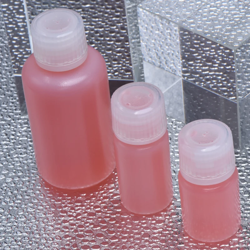 

50PCS of Empty 50ML Lotion Bottles HDPE Material Round Plastic Bottle Refillable Liquid Travel Bottles